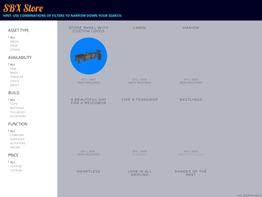 webstore screenshot