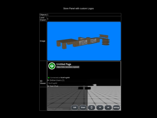 webstore/product/001 screenshot