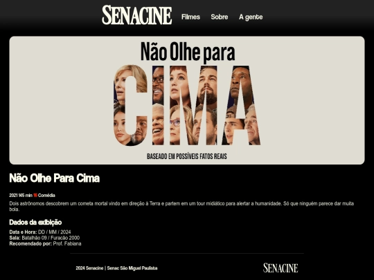 movies/nao-olhe-para-cima screenshot