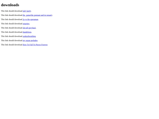 downloads screenshot
