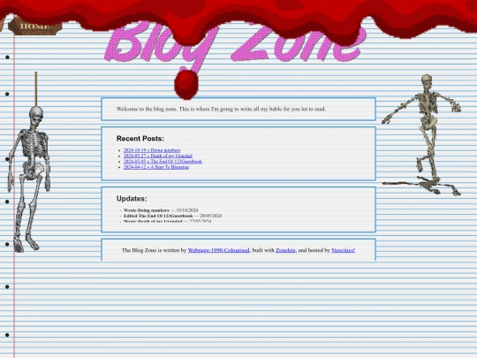 blog screenshot