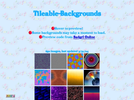 backgrounds screenshot