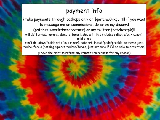 info screenshot