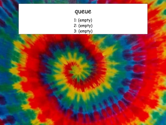 queue screenshot