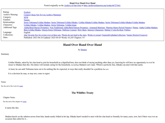 Fanfic/Naruto/Hand_Over_Hand_Over_Hand screenshot
