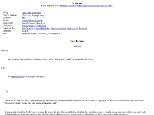 Fanfic/Naruto/So_it_Grows screenshot