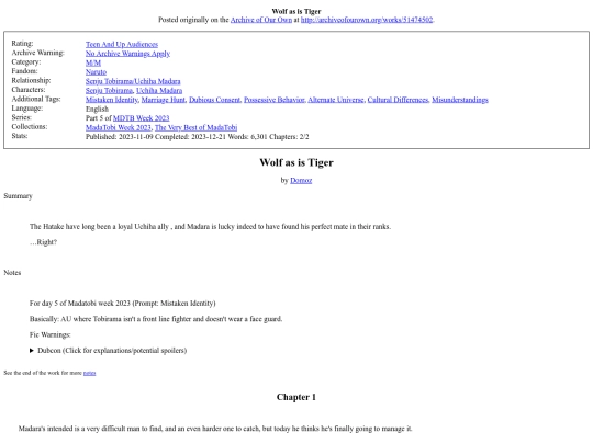 Fanfic/Naruto/Wolf_as_is_Tiger screenshot