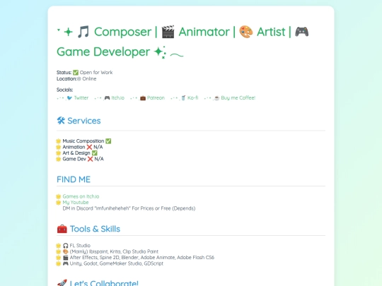 index screenshot