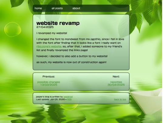 blog/posts/website-revamp screenshot
