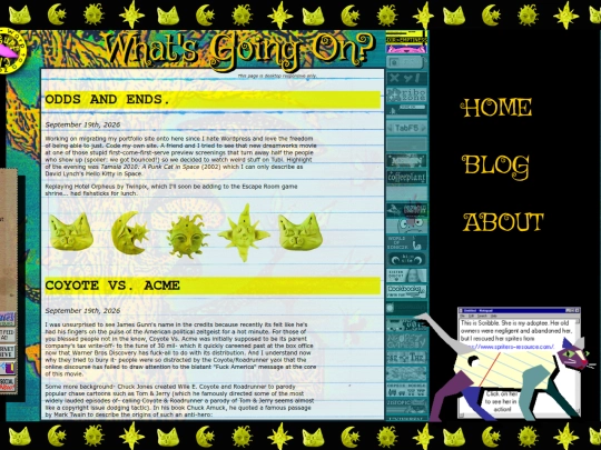 blog screenshot