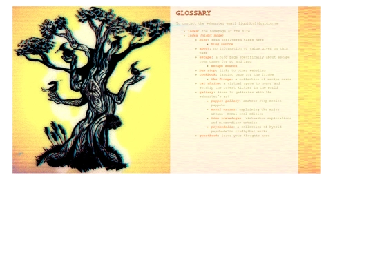 sitemap screenshot