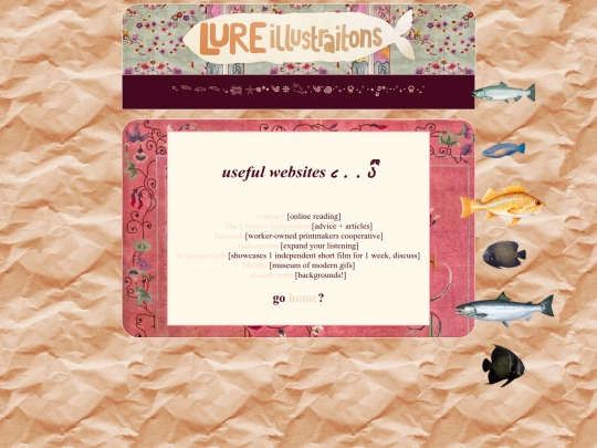 links screenshot