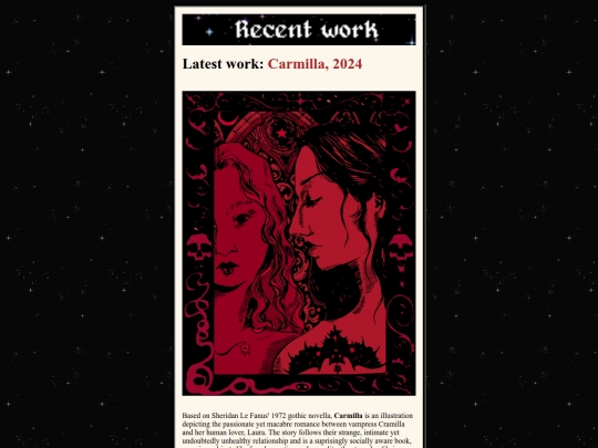 recentwork screenshot