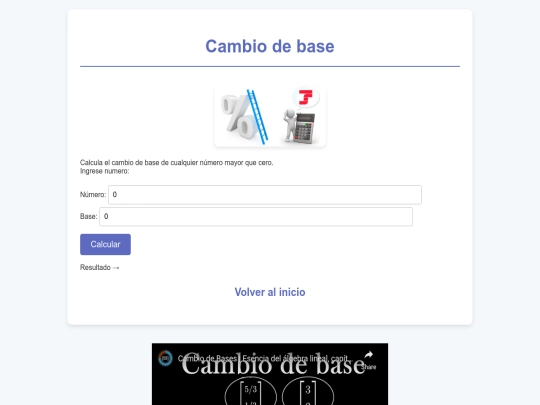 Cambiobase screenshot
