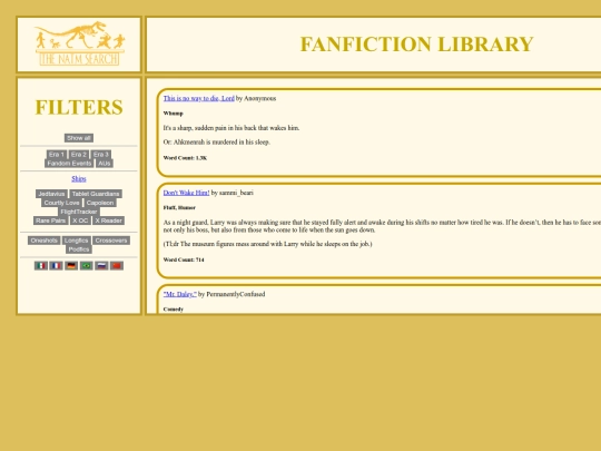 library screenshot