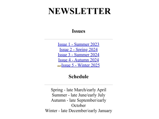 newsletter-linktree screenshot