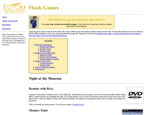 wiki/Flash_Games screenshot
