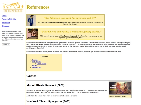 wiki/References screenshot