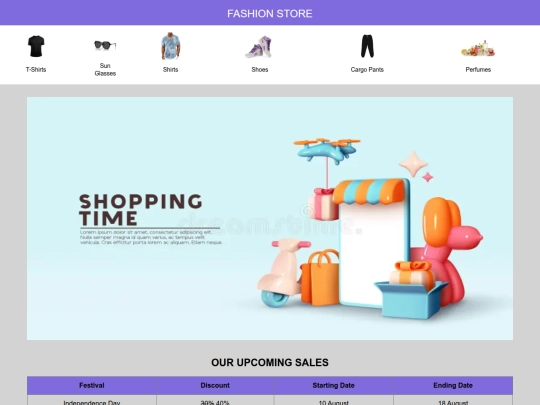 Fashion Store screenshot