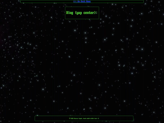 blog screenshot