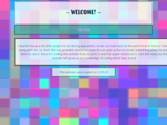 blog screenshot