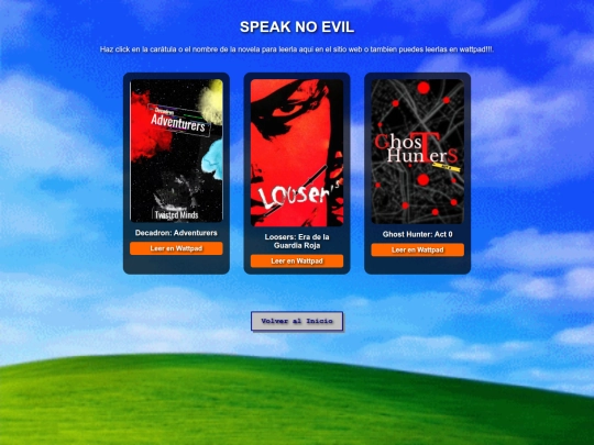 Paginas/Novelas screenshot