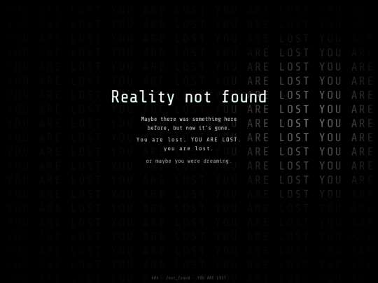 not_found screenshot