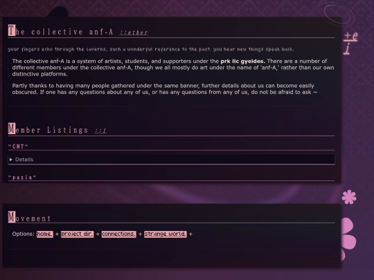 connections/collective screenshot
