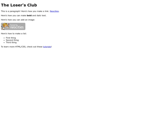 welcome screenshot