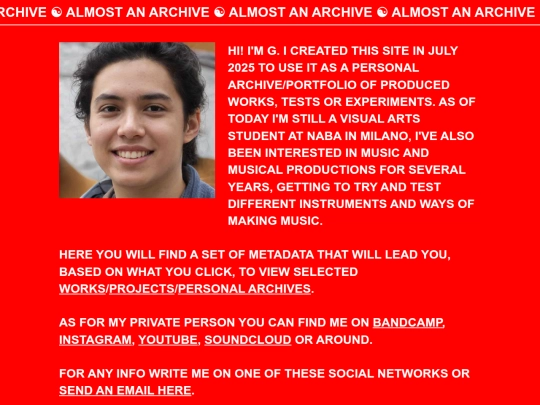 info screenshot