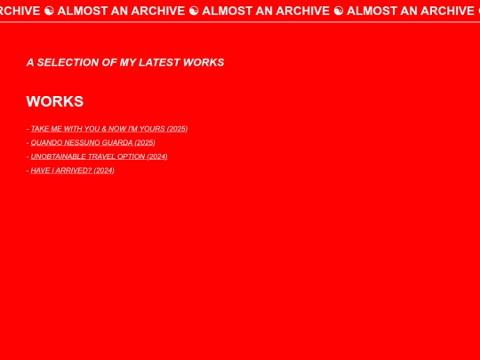 works page screenshot