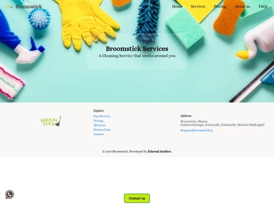 services screenshot