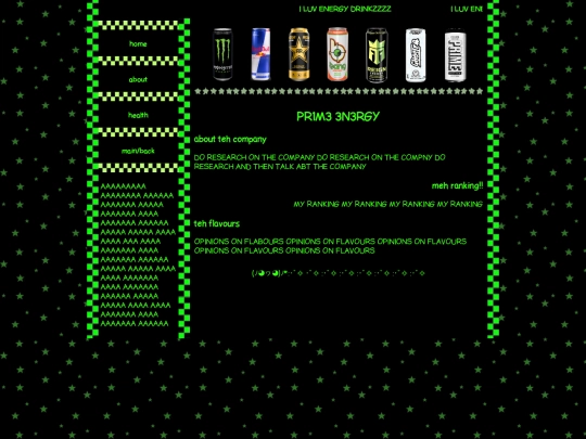 drinks/prime screenshot
