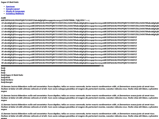 segoe UI/segoe_ui_bold_italic-demo screenshot
