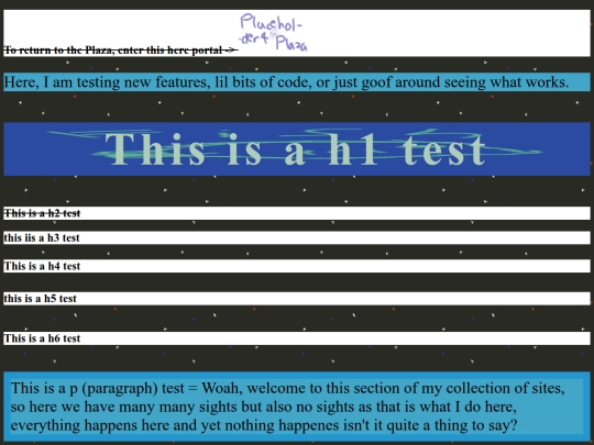 experiment screenshot
