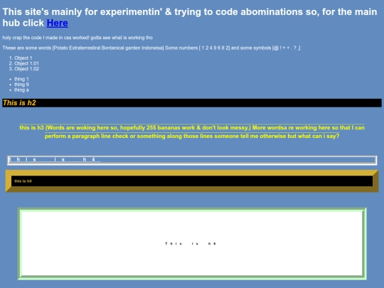 testingsite screenshot