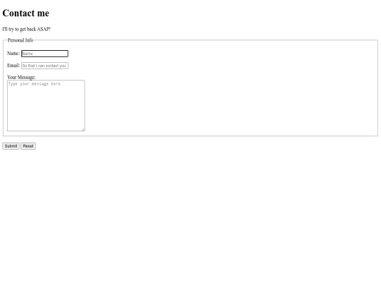 contact screenshot