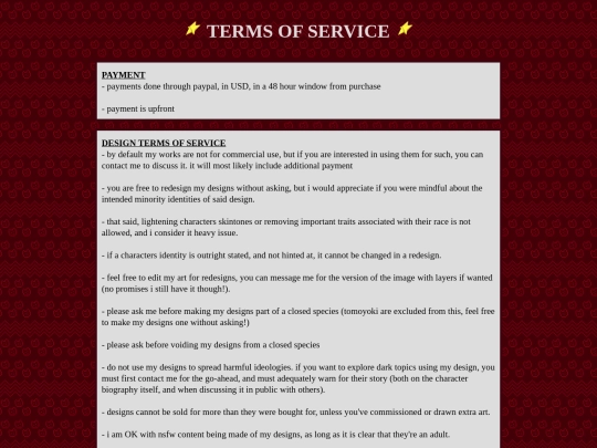 tos screenshot