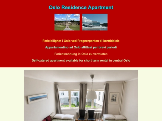 holiday_apartment_in_oslo screenshot