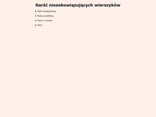 poezja screenshot