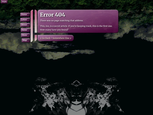 not_found screenshot