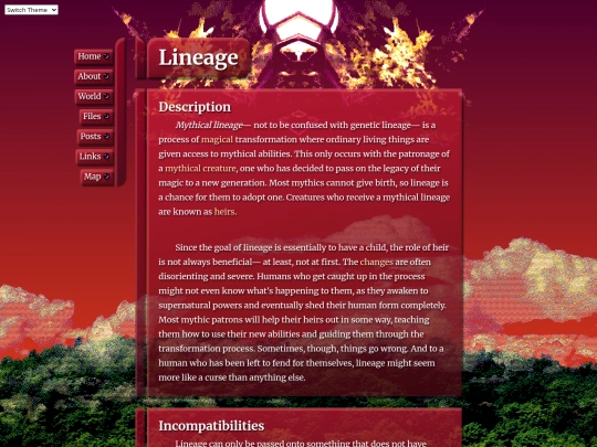 world/terms-Lineage screenshot