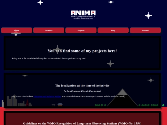 projects screenshot