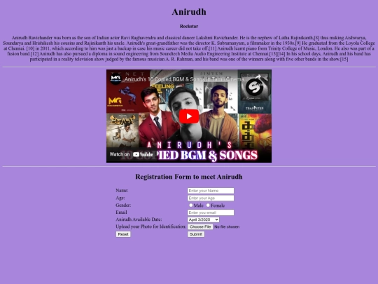Msic/ani screenshot