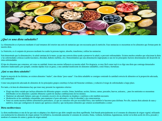 Dietas screenshot