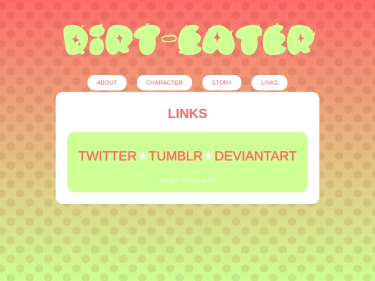 links screenshot
