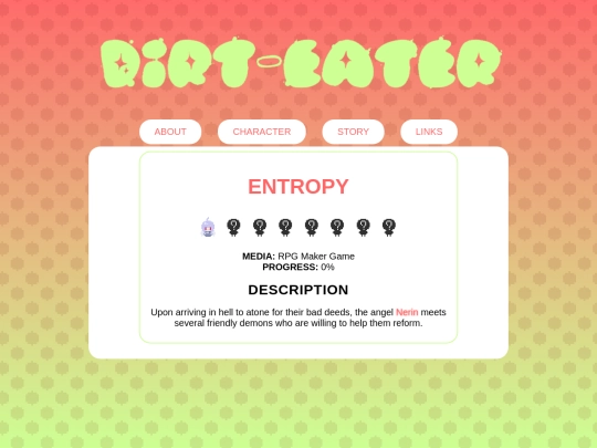story/entropy screenshot
