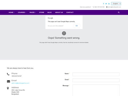 contact screenshot
