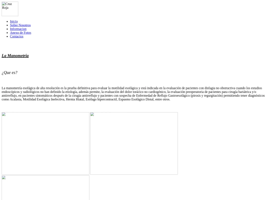 Informacion screenshot