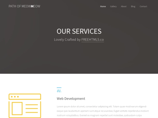 services screenshot